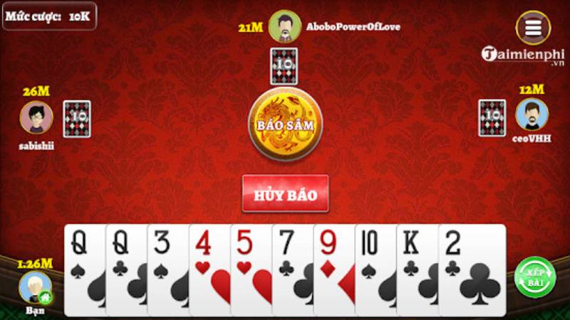 Bài Sâm là gì? Cách xếp bài và mẹo chơi thắng Sâm lốc