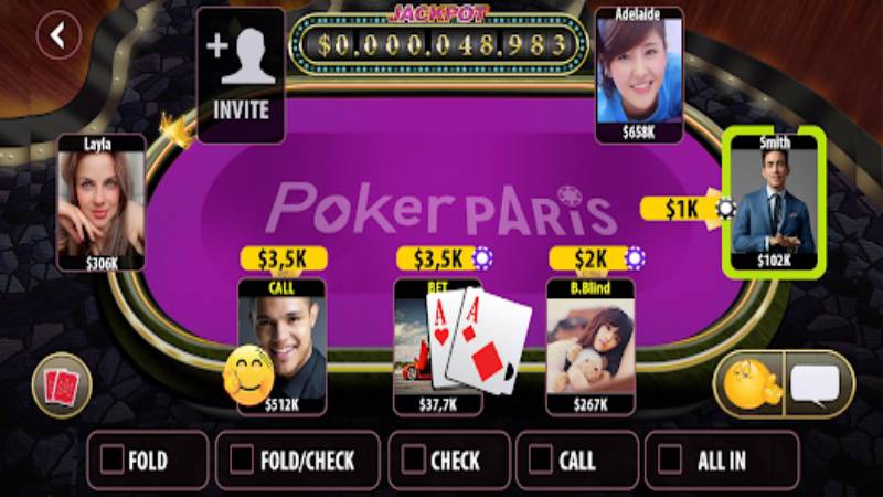 Cách chia bài trong bài Poker