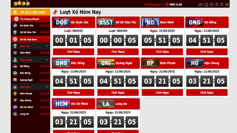 Nhiều loại cược xổ số tại OK22